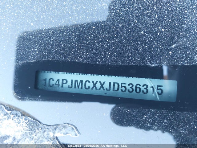 1C4PJMCXXJD536315 Jeep Cherokee Latitude