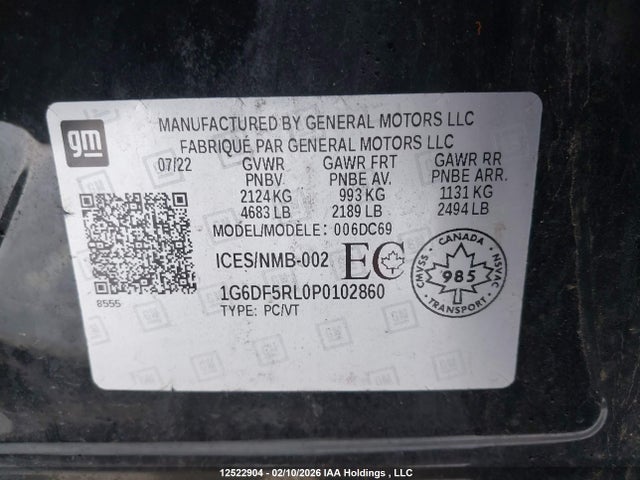 Cadillac CT4 2023 1G6DF5RL0P0102860 Image 9