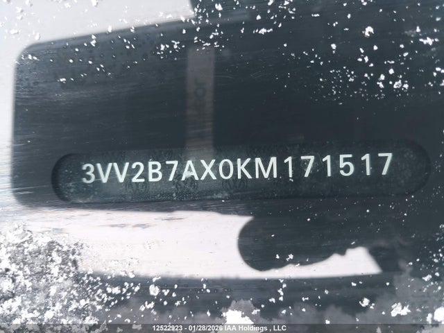 3VV2B7AX0KM171517 Volkswagen Tiguan Comfortline