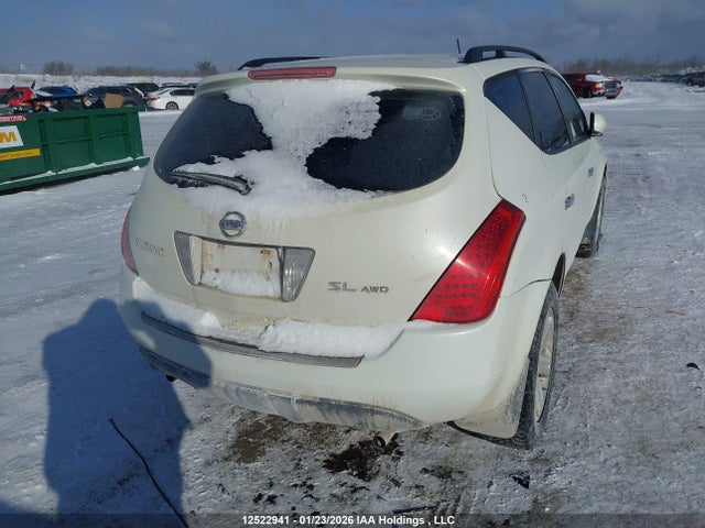 Aukcja sprzedaży 2006 Nissan Murano Sl/se/s, vin: JN8AZ08W66W503528, numer aukcji: 12522941