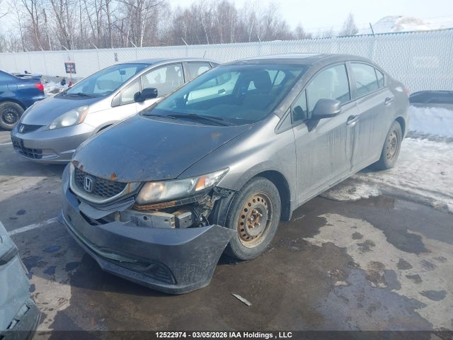 2013 Honda Civic Lx მანქანა იყიდება აუქციონზე, vin: 2HGFB2F42DH037287, აუქციონის ნომერი: 12522974