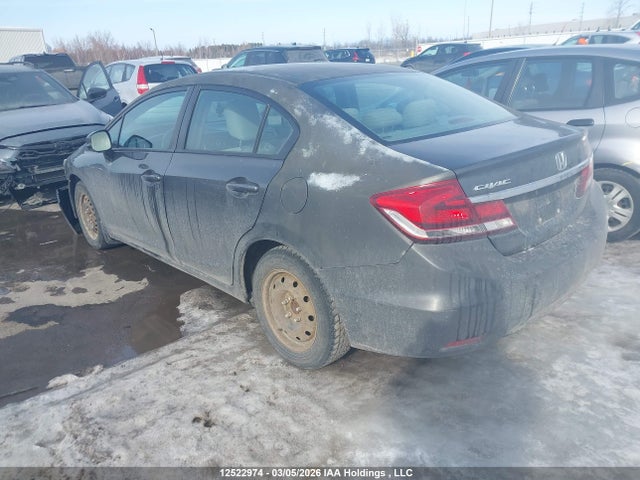 2013 Honda Civic Lx მანქანა იყიდება აუქციონზე, vin: 2HGFB2F42DH037287, აუქციონის ნომერი: 12522974