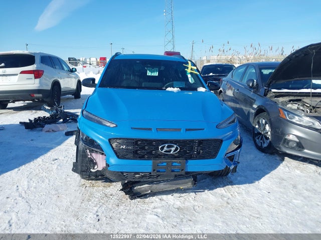 2023 Hyundai Kona N Line With Ultimate Package მანქანა იყიდება აუქციონზე, vin: KM8K5CA36PU943075, აუქციონის ნომერი: 12522997