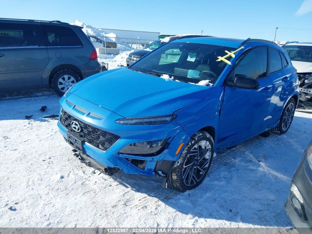2023 Hyundai Kona N Line With Ultimate Package მანქანა იყიდება აუქციონზე, vin: KM8K5CA36PU943075, აუქციონის ნომერი: 12522997