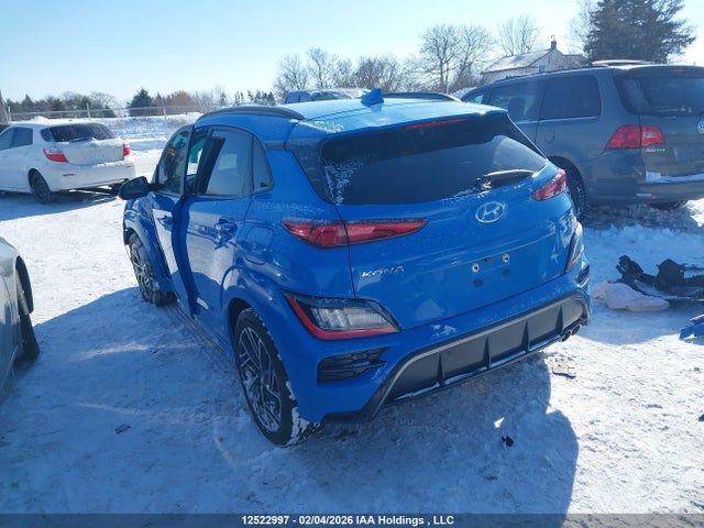 2023 Hyundai Kona N Line With Ultimate Package მანქანა იყიდება აუქციონზე, vin: KM8K5CA36PU943075, აუქციონის ნომერი: 12522997