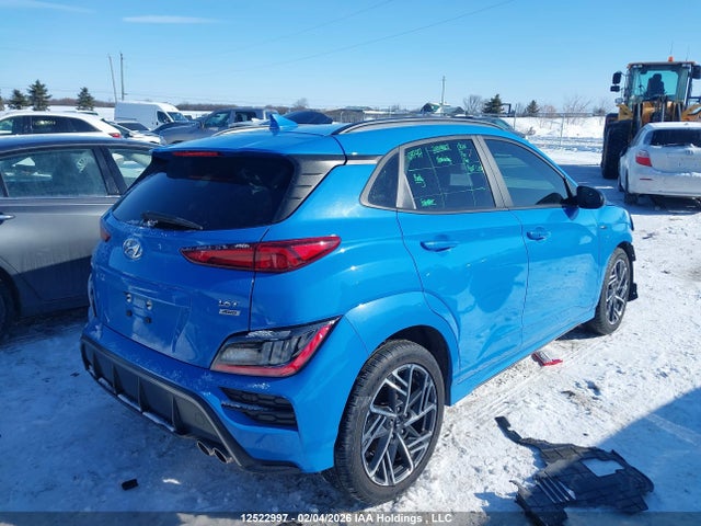 2023 Hyundai Kona N Line With Ultimate Package მანქანა იყიდება აუქციონზე, vin: KM8K5CA36PU943075, აუქციონის ნომერი: 12522997
