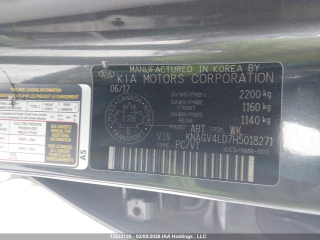 KNAGV4LD7H5018271 KIA Optima Plug-in Hybrid Ex/ex Premium