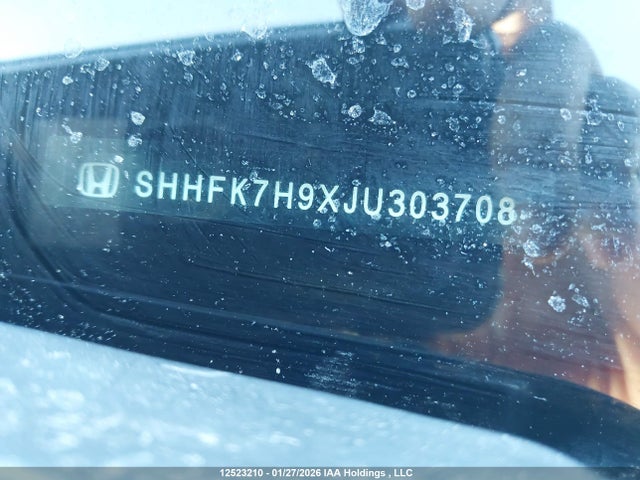 SHHFK7H9XJU303708 Honda Civic Sport Touring