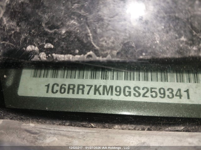 1C6RR7KM9GS259341 RAM 1500 St