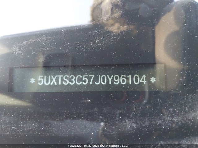 5UXTS3C57J0Y96104 BMW X3 Xdrive30i
