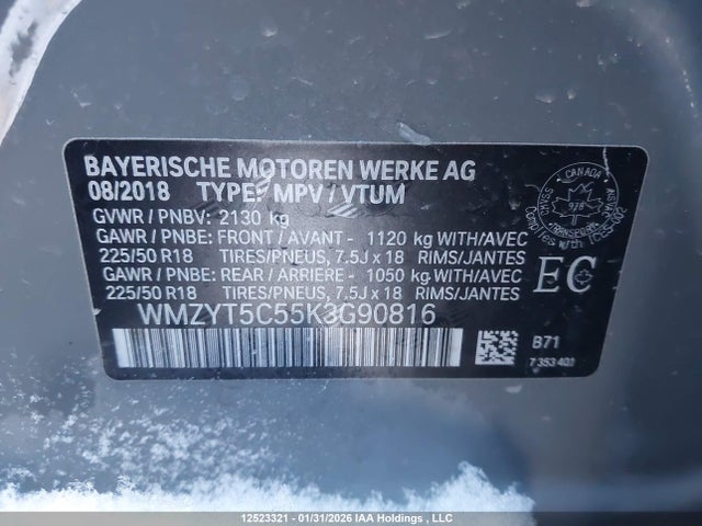 WMZYT5C55K3G90816 Mini Countryman Cooper S