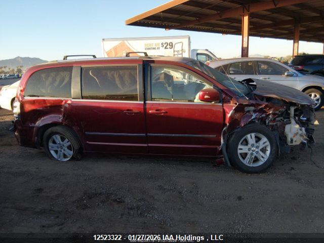 12523322 :رقم المزاد ، 2C4RDGDG4HR661592 vin ، 2017 Dodge Grand Caravan Crew مزاد بيع