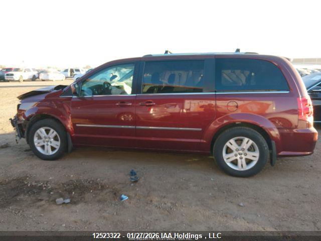 12523322 :رقم المزاد ، 2C4RDGDG4HR661592 vin ، 2017 Dodge Grand Caravan Crew مزاد بيع