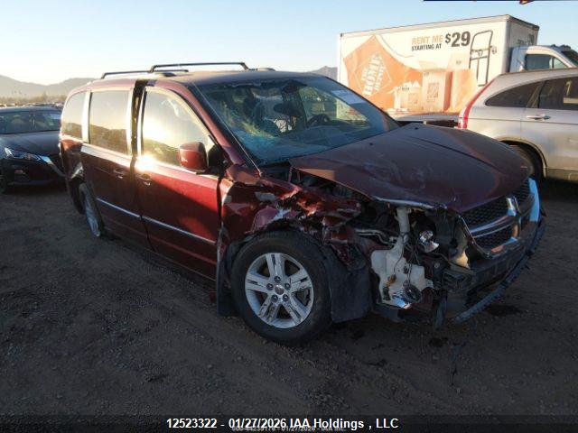 12523322 :رقم المزاد ، 2C4RDGDG4HR661592 vin ، 2017 Dodge Grand Caravan Crew مزاد بيع