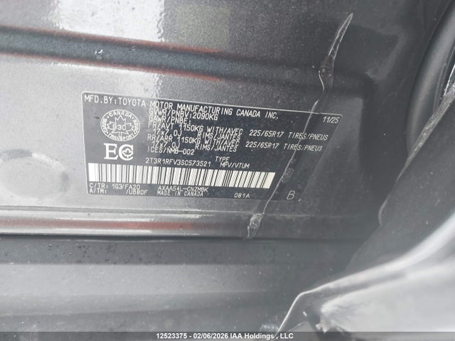 2T3R1RFV3SC573521 Toyota RAV4