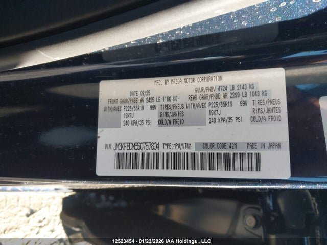 JM3KFBDM6S0757804 Mazda Cx-5 Premium