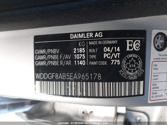Mercedes-Benz C 300 4matic 2014 WDDGF8AB5EA965178 Image 9