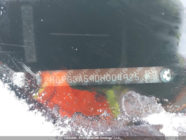 12523500 :رقم المزاد ، 2HGFG3A59DH004925 vin ، 2013 Honda Civic مزاد بيع