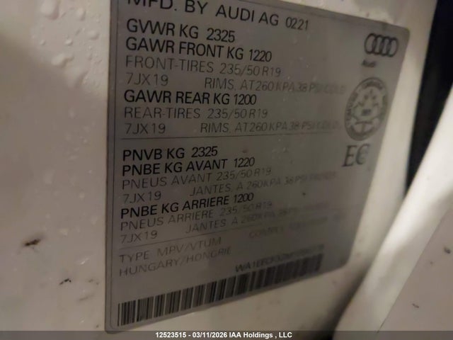 WA1EECF32M1096279 Audi Q3 Premium Plus S Line 45