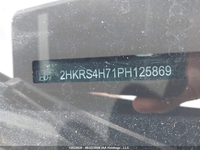 Продаж на аукціоні авто 2023 Honda Cr-v Ex-l, vin: 2HKRS4H71PH125869, номер лоту: 12523535