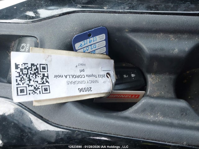 5YFB4MBE6NP129127 Toyota Corolla