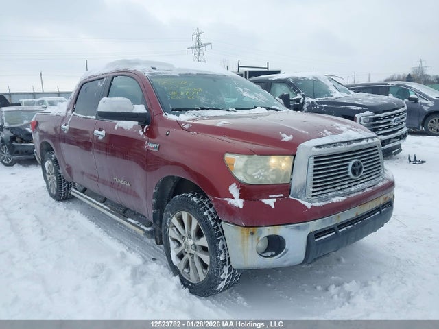 12523782 :رقم المزاد ، 5TFHY5F15AX117171 vin ، 2010 Toyota Tundra Crewmax Limited مزاد بيع
