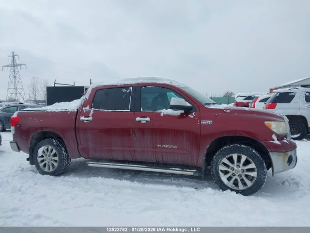 12523782 :رقم المزاد ، 5TFHY5F15AX117171 vin ، 2010 Toyota Tundra Crewmax Limited مزاد بيع