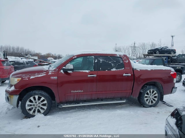 12523782 :رقم المزاد ، 5TFHY5F15AX117171 vin ، 2010 Toyota Tundra Crewmax Limited مزاد بيع