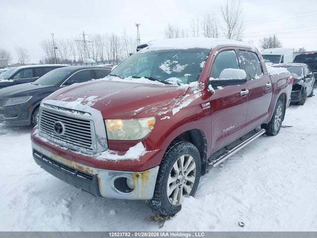 12523782 :رقم المزاد ، 5TFHY5F15AX117171 vin ، 2010 Toyota Tundra Crewmax Limited مزاد بيع