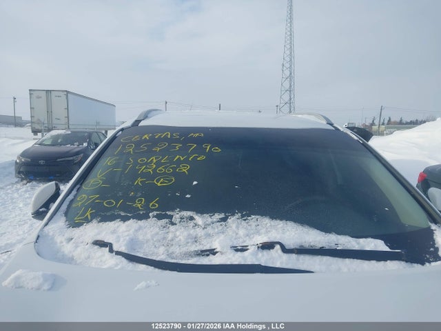 5XYPG4A3XGG142662 KIA Sorento 2.4l Lx
