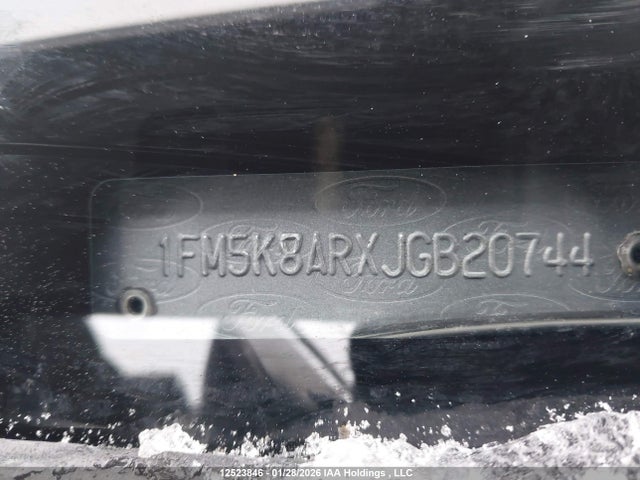 1FM5K8ARXJGB20744 Ford Police Interceptor Utility