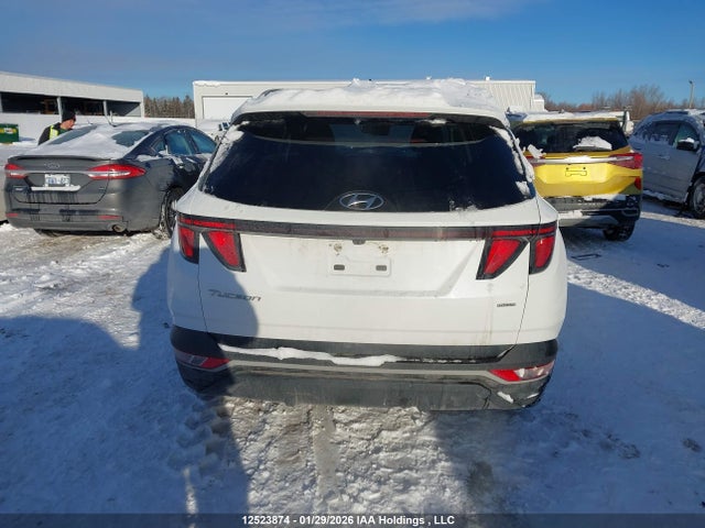 12523874 :رقم المزاد ، KM8JBCAE6NU036149 vin ، 2022 Hyundai Tucson Sel مزاد بيع