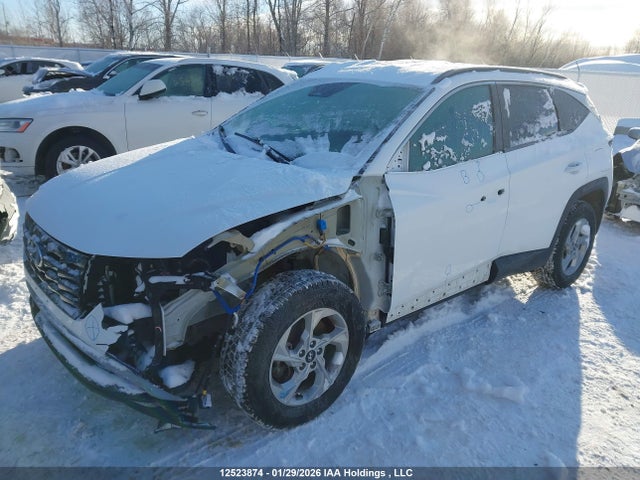 12523874 :رقم المزاد ، KM8JBCAE6NU036149 vin ، 2022 Hyundai Tucson Sel مزاد بيع