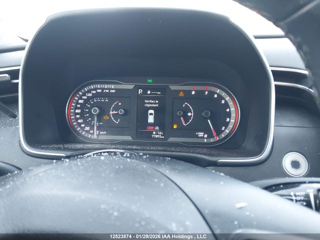 12523874 :رقم المزاد ، KM8JBCAE6NU036149 vin ، 2022 Hyundai Tucson Sel مزاد بيع