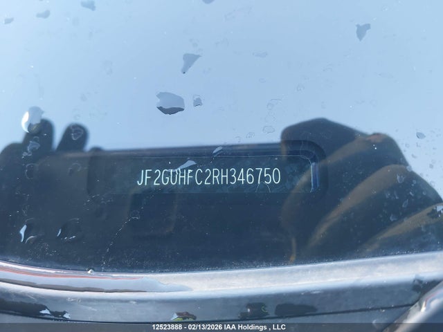 12523888 :رقم المزاد ، JF2GUHFC2RH346750 vin ، 2024 Subaru Crosstrek Sport مزاد بيع