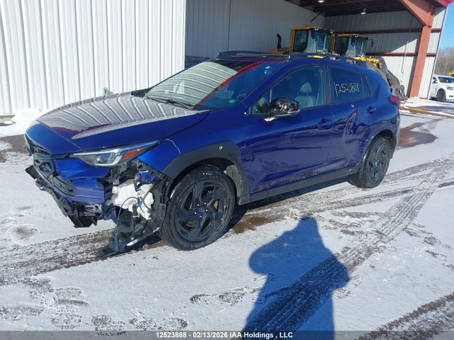 12523888 :رقم المزاد ، JF2GUHFC2RH346750 vin ، 2024 Subaru Crosstrek Sport مزاد بيع