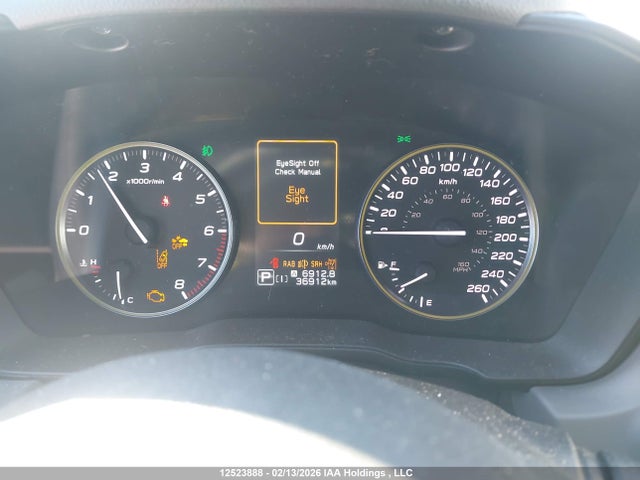 12523888 :رقم المزاد ، JF2GUHFC2RH346750 vin ، 2024 Subaru Crosstrek Sport مزاد بيع