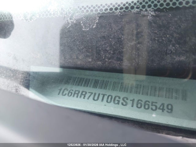 1C6RR7UT0GS166549 RAM 1500 Sport