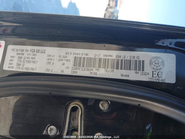 RAM 1500 St 2018 3C6RR7KT3JG186344 Image 19