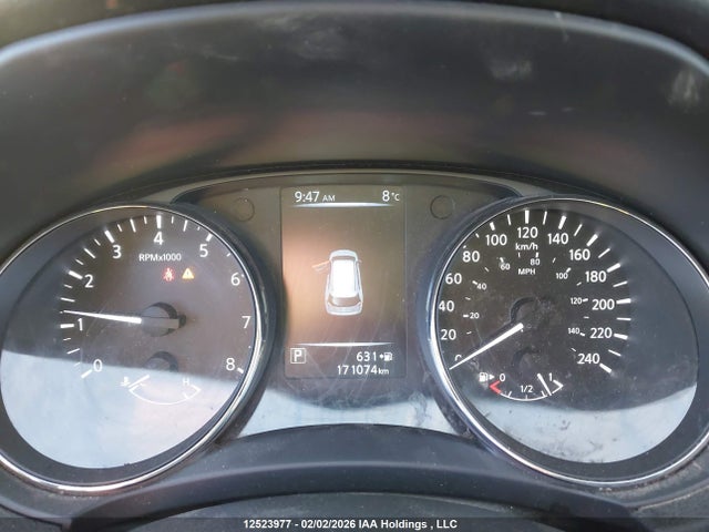 5N1AT2MV9HC790742 Nissan Rogue S/sl Platinum/sv