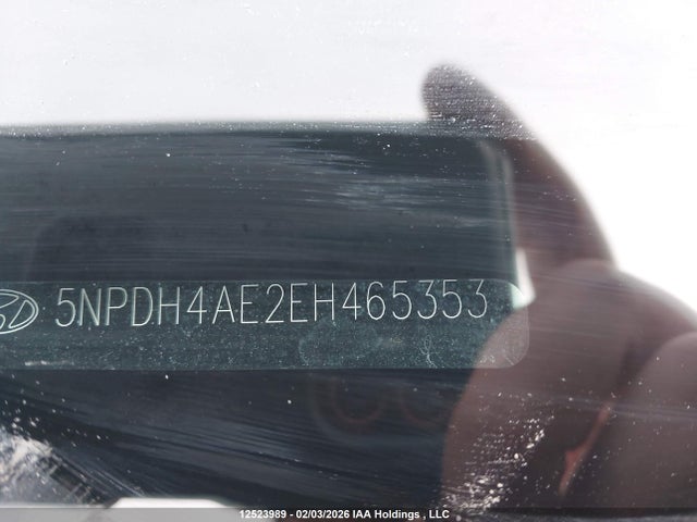 Aukcja sprzedaży 2014 Hyundai Elantra, vin: 5NPDH4AE2EH465353, numer aukcji: 12523989