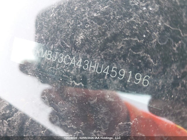KM8J3CA43HU459196 Hyundai TUCSON SE