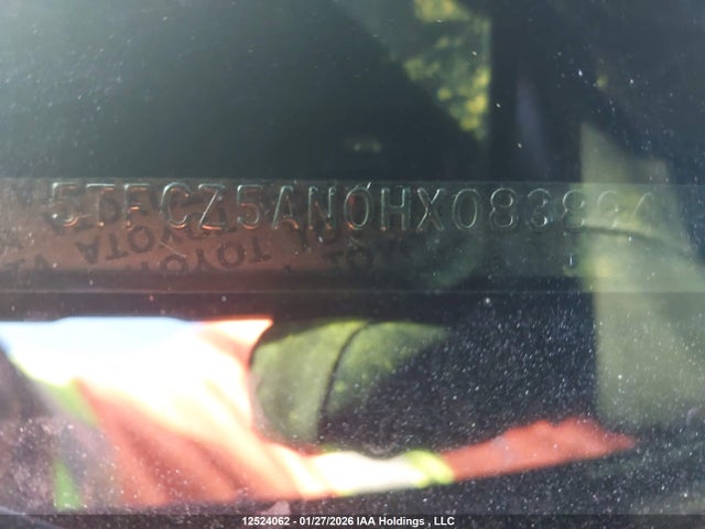 5TFCZ5AN0HX083894 Toyota Tacoma Trd Off Road/trd Sport