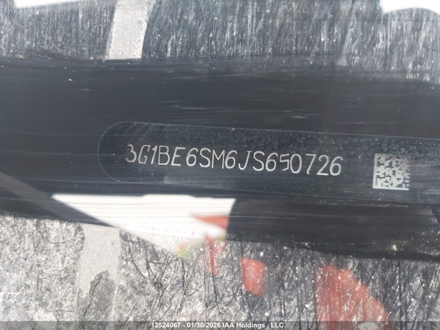 Продаж на аукціоні авто 2018 Chevrolet Cruze Lt Auto, vin: 3G1BE6SM6JS650726, номер лоту: 12524067