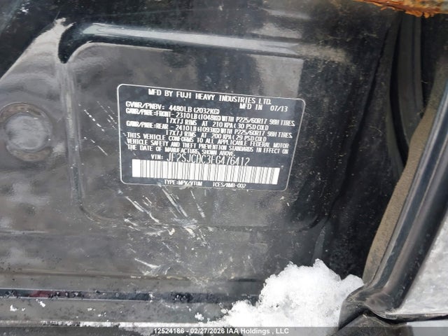 Aukcja sprzedaży 2014 Subaru Forester, vin: JF2SJCHC3EG476412, numer aukcji: 12524186