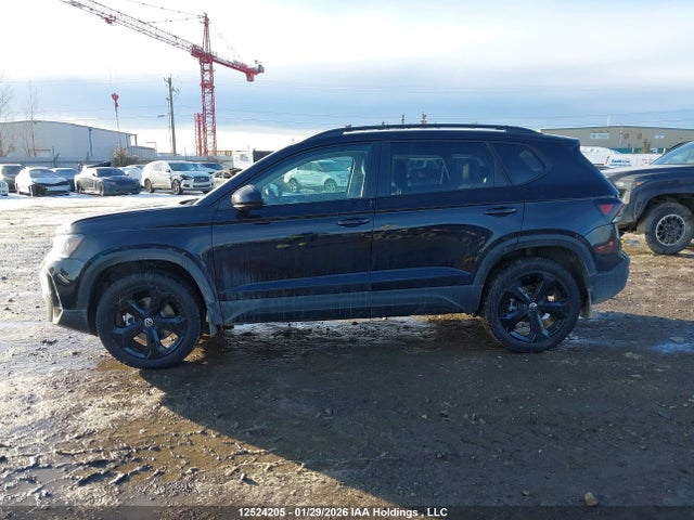 12524205 :رقم المزاد ، 3VV2C7B28SM070936 vin ، 2025 Volkswagen Taos Se Black مزاد بيع