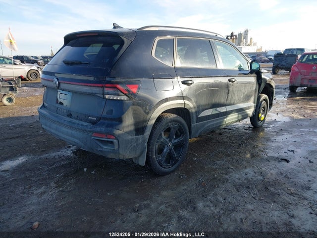 12524205 :رقم المزاد ، 3VV2C7B28SM070936 vin ، 2025 Volkswagen Taos Se Black مزاد بيع