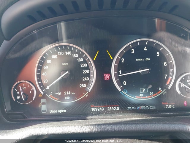 5UXXW7C54J0W64542 BMW X4 Xdrivem40i