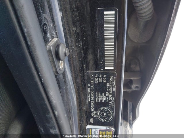 3KPFL4A74HE105468 KIA Forte Lx/s