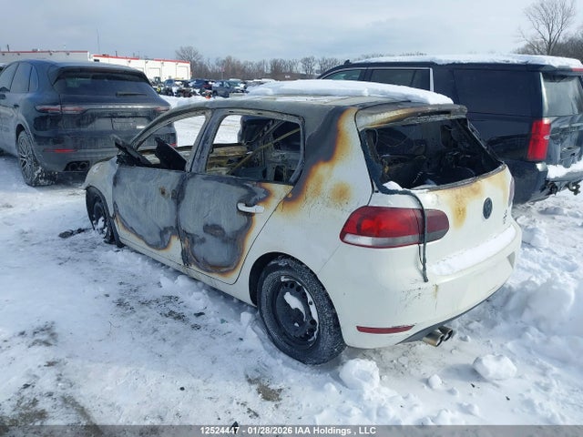 12524447 :رقم المزاد ، WVWDA7AJ3CW218580 vin ، 2012 Volkswagen Golf مزاد بيع